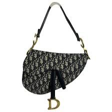 Christi*n Di*r  Oblique Saddle mini bag