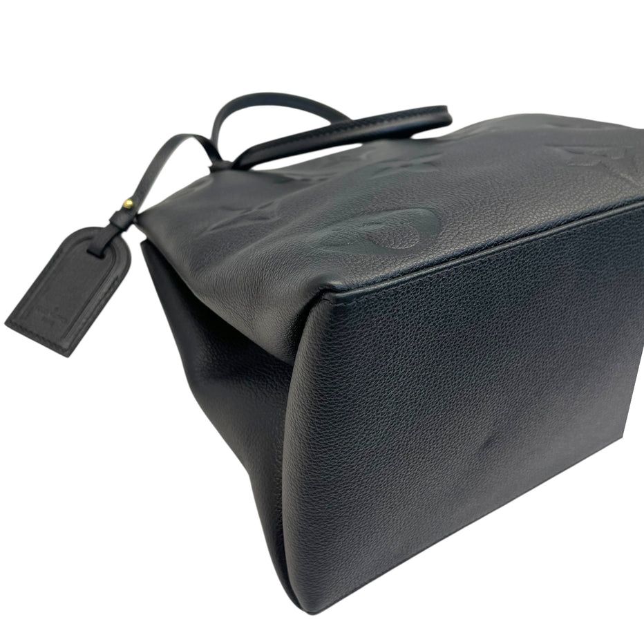 Loui* Vuitton Grand Palais MM Handbag – Black Monogram Empreinte Leather