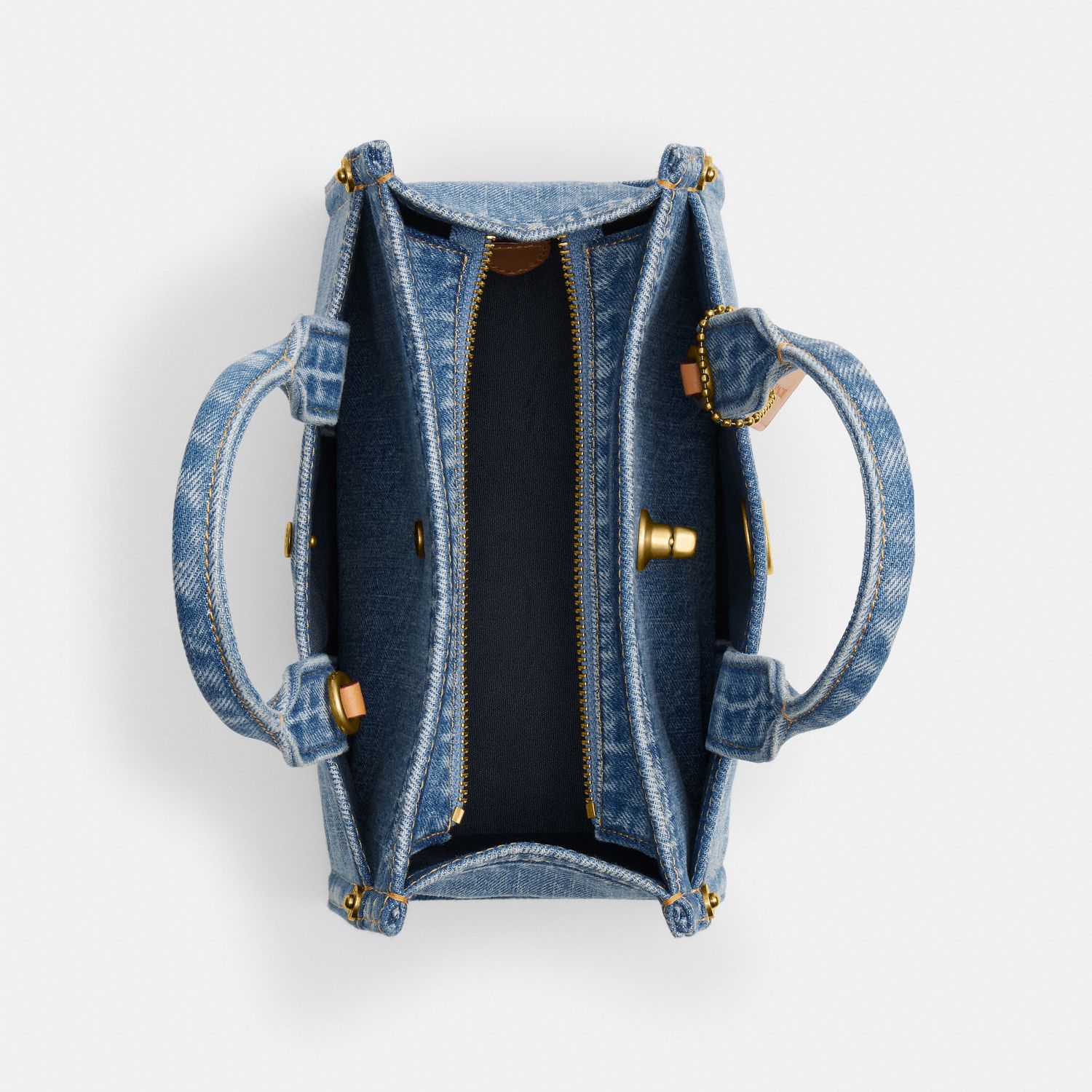Co*ch Cargo Tote Bag in denim