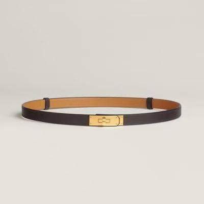 Herm*s Kelly 18 Belt in Ébène
