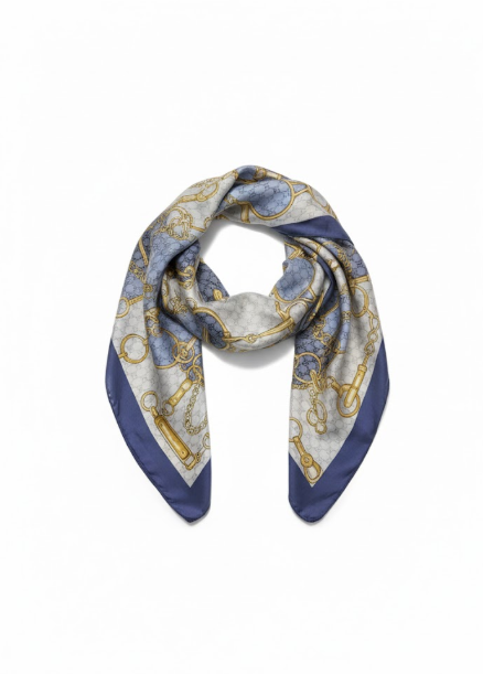Herm*s “Grand Apparat” Silk Scarf