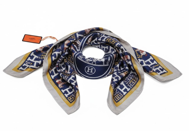 Herm*s Silk Scarf