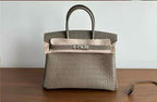 Birk*n 35 Diamond Porosus Crocodile Bag