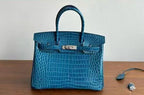 Birk*n 35 Diamond Porosus Crocodile Bag