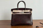 Birk*n 35 Diamond Porosus Crocodile Bag