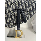 Christi*n Di*r  Oblique Saddle mini bag