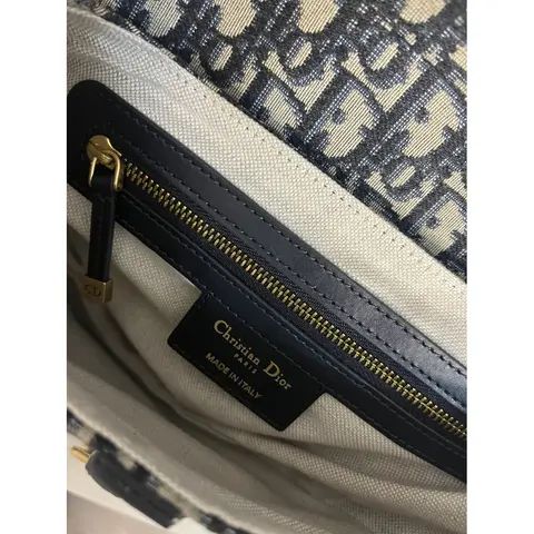 Christi*n Di*r  Oblique Saddle mini bag