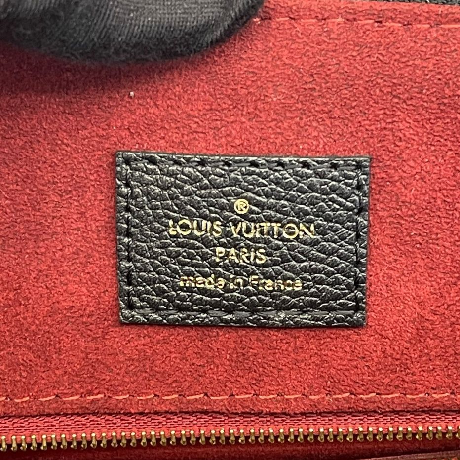 Loui* Vuitton Grand Palais MM Handbag – Black Monogram Empreinte Leather