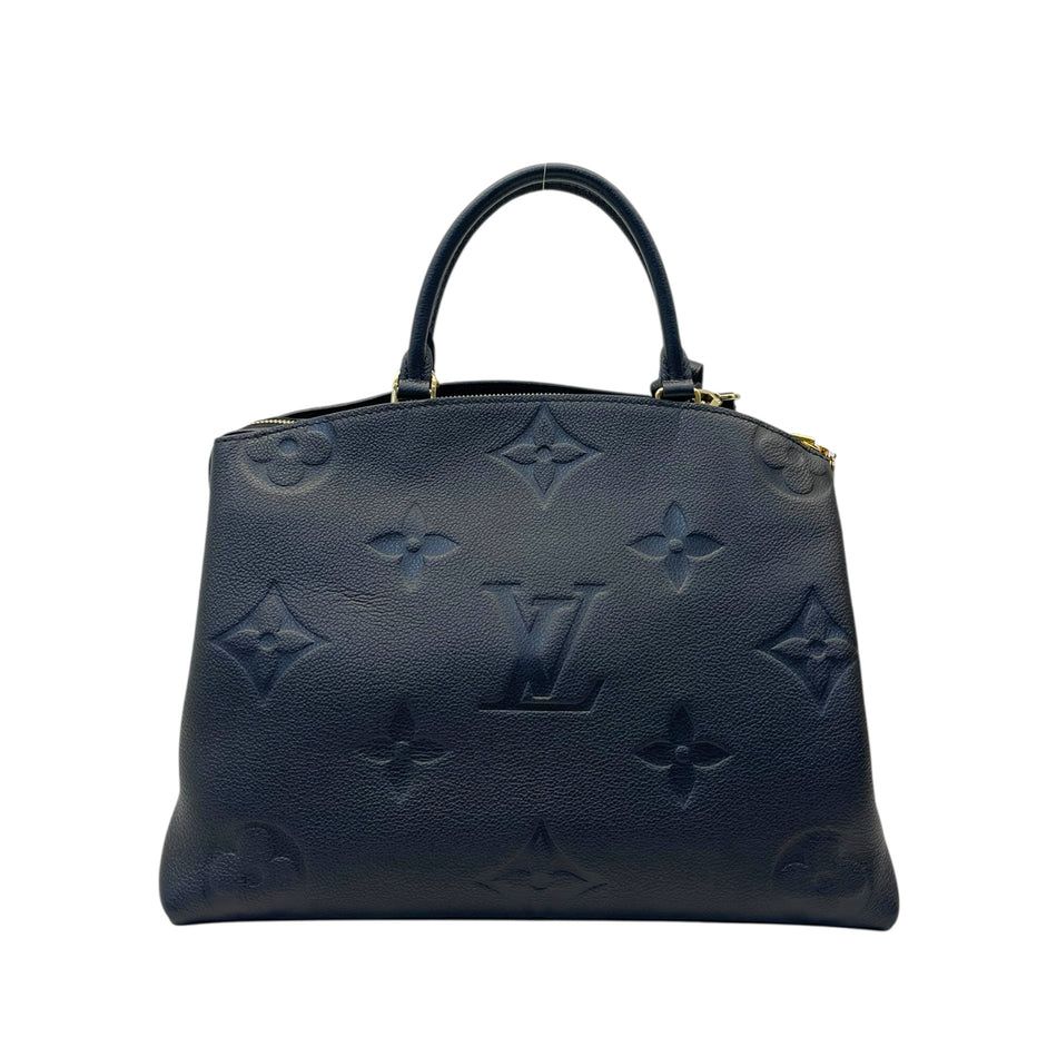 Loui* Vuitton Grand Palais MM Handbag – Black Monogram Empreinte Leather
