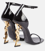 Saint Lauren* Opyum 110mm Patent Leather Sandals
