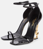 Saint Lauren* Opyum 110mm Patent Leather Sandals