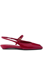 Pr*d* Patent Leather Slingback Ballerinas