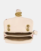 Co*ch Quilted Tabby Shoulder Bag 20 — Heart Print Edition