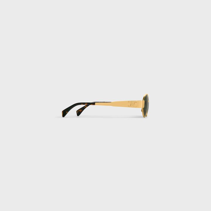Celin* Triomphe Metal 01 Sunglasses in Metal