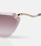Bvlgar* Serpenti Viper Cat-Eye Sunglasses