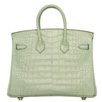 Herm*s Birk*n 30 Vert d’Eau Matte Alligator