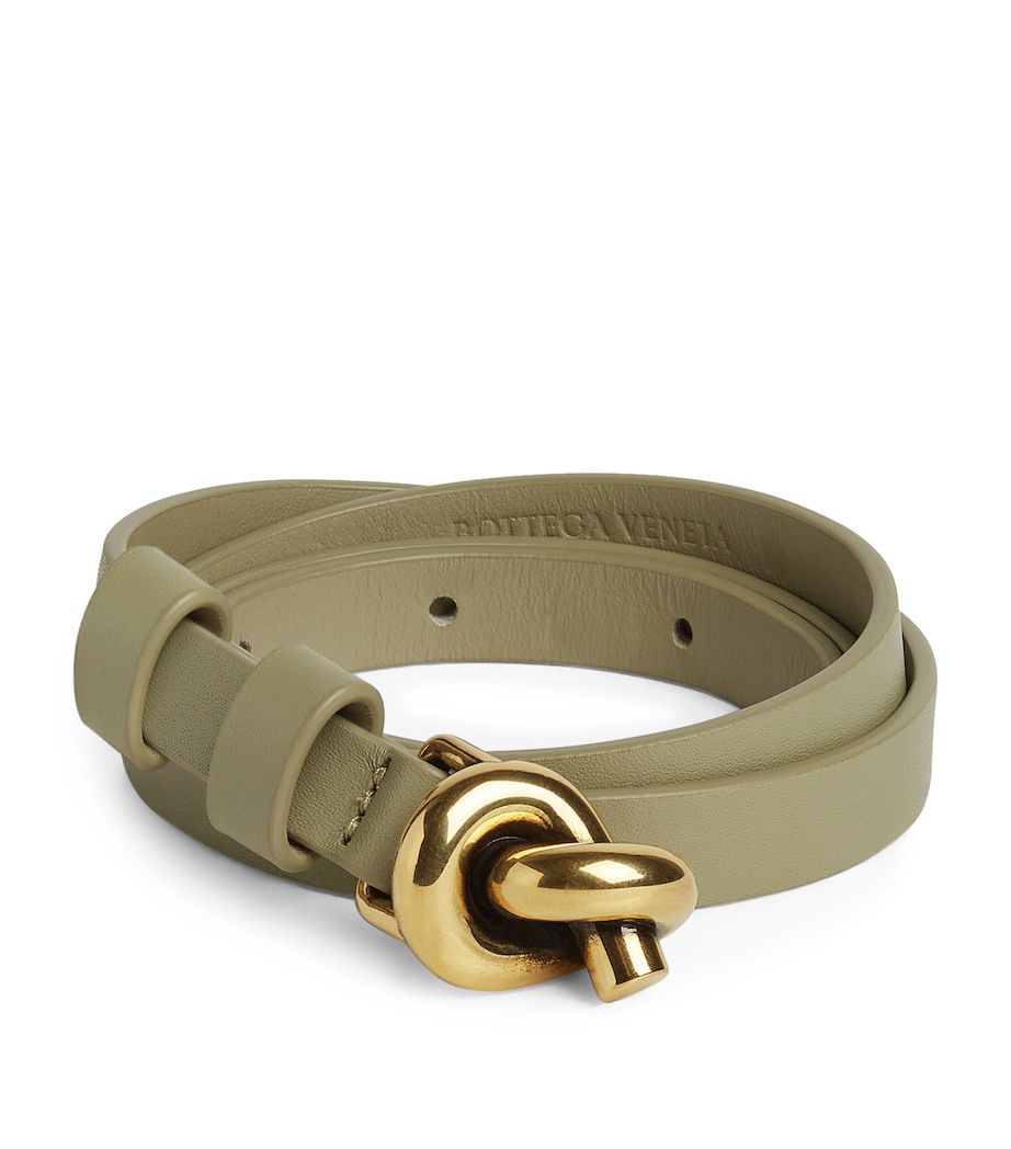B*ttega Veneta Knot Leather Belt