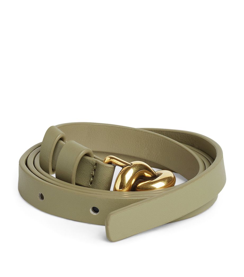 B*ttega Veneta Knot Leather Belt
