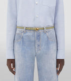 B*ttega Veneta Knot Leather Belt