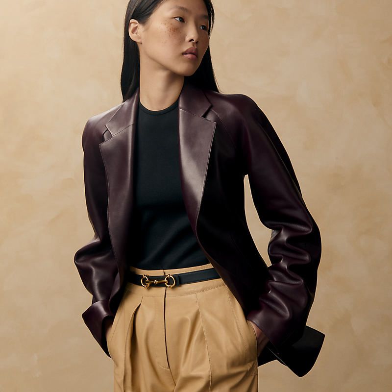 Lad* Rider Belt Buckle & Reversible Leather Strap 24 mm