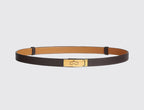 Herm*s Kelly 18 Belt in Ébène