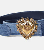 Dolc* & Gabba*a Devotion Denim Belt