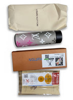 Louis V*itton Pink & Gray Gradient Monogram Smart Tumbler