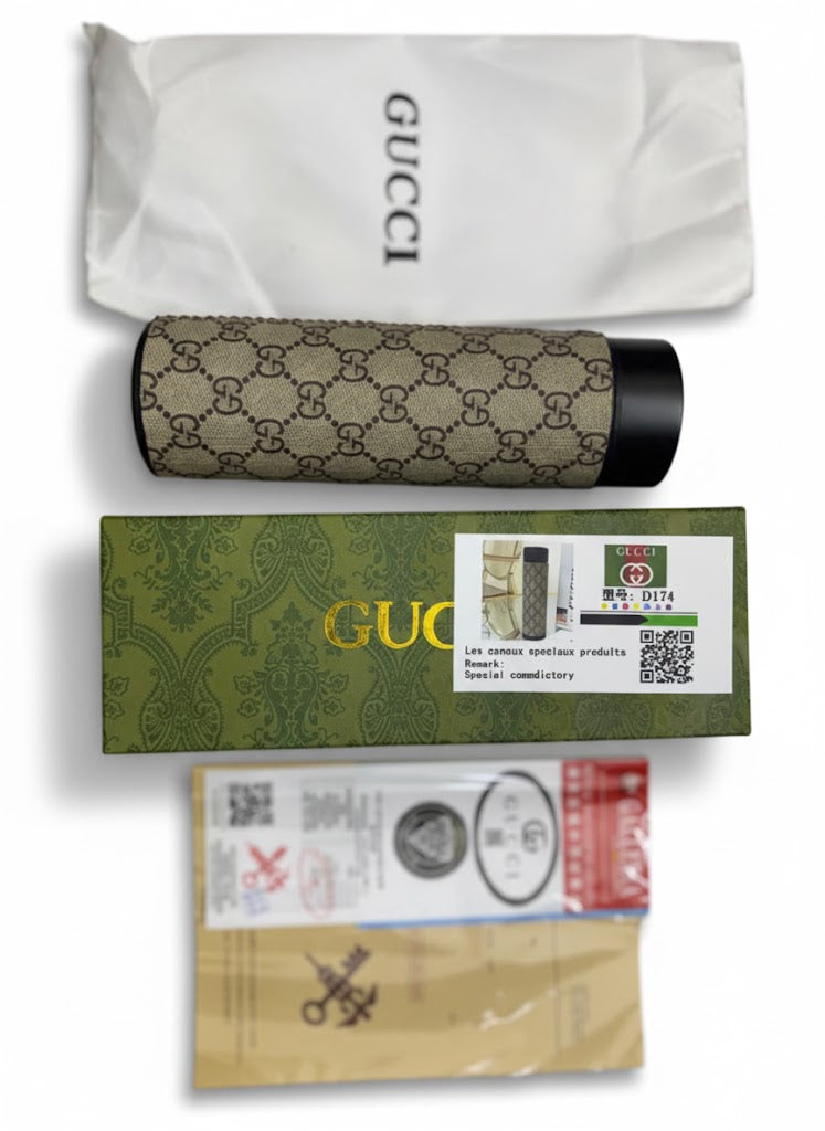 GG Monogram Smart Tumbler – Premium Insulated Stainless Steel Bottle with Temperature Display Lid