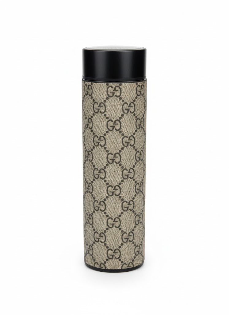 GG Monogram Smart Tumbler – Premium Insulated Stainless Steel Bottle with Temperature Display Lid