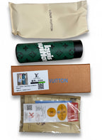 Lo*is Vu*tton Premium Insulated Smart Tumbler – Luxury Stainless Steel Bottle with Temperature Display Lid