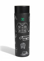 Sa*nt Laur*nt Metal Smart Travel Tumbler – Luxury Insulated Stainless Steel Bottle with Temperature Display Lid