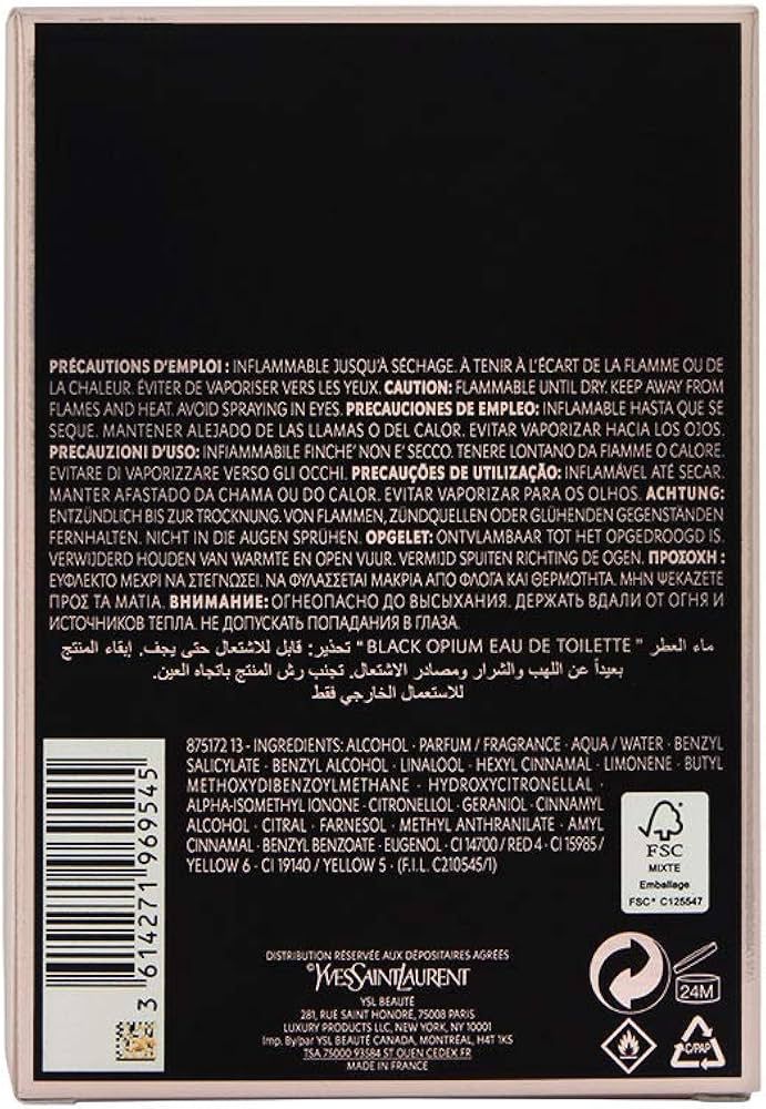 YS* Black Opium Eau de Parfum